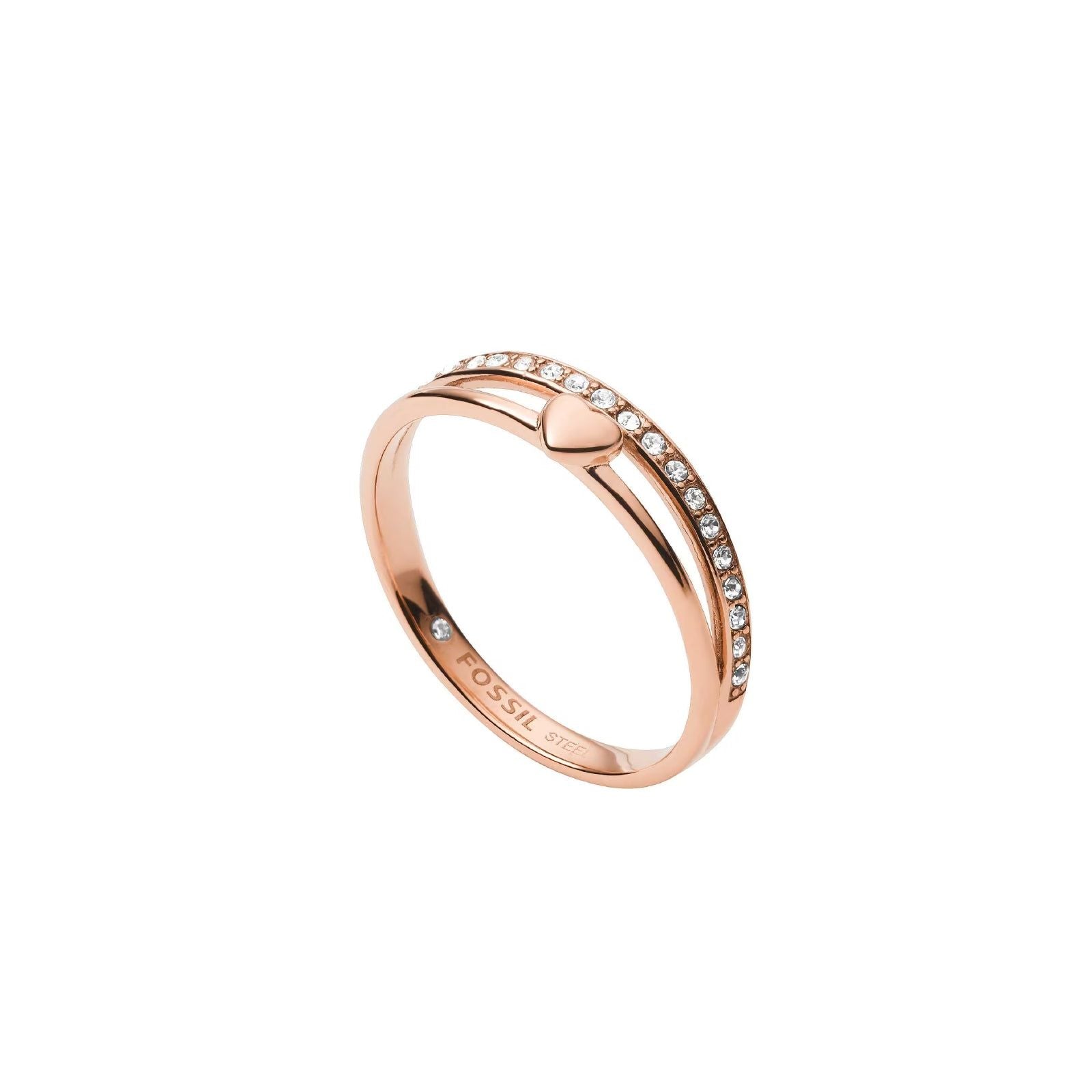 Anello Fossil Hearts To You da donna JF03460791-1
