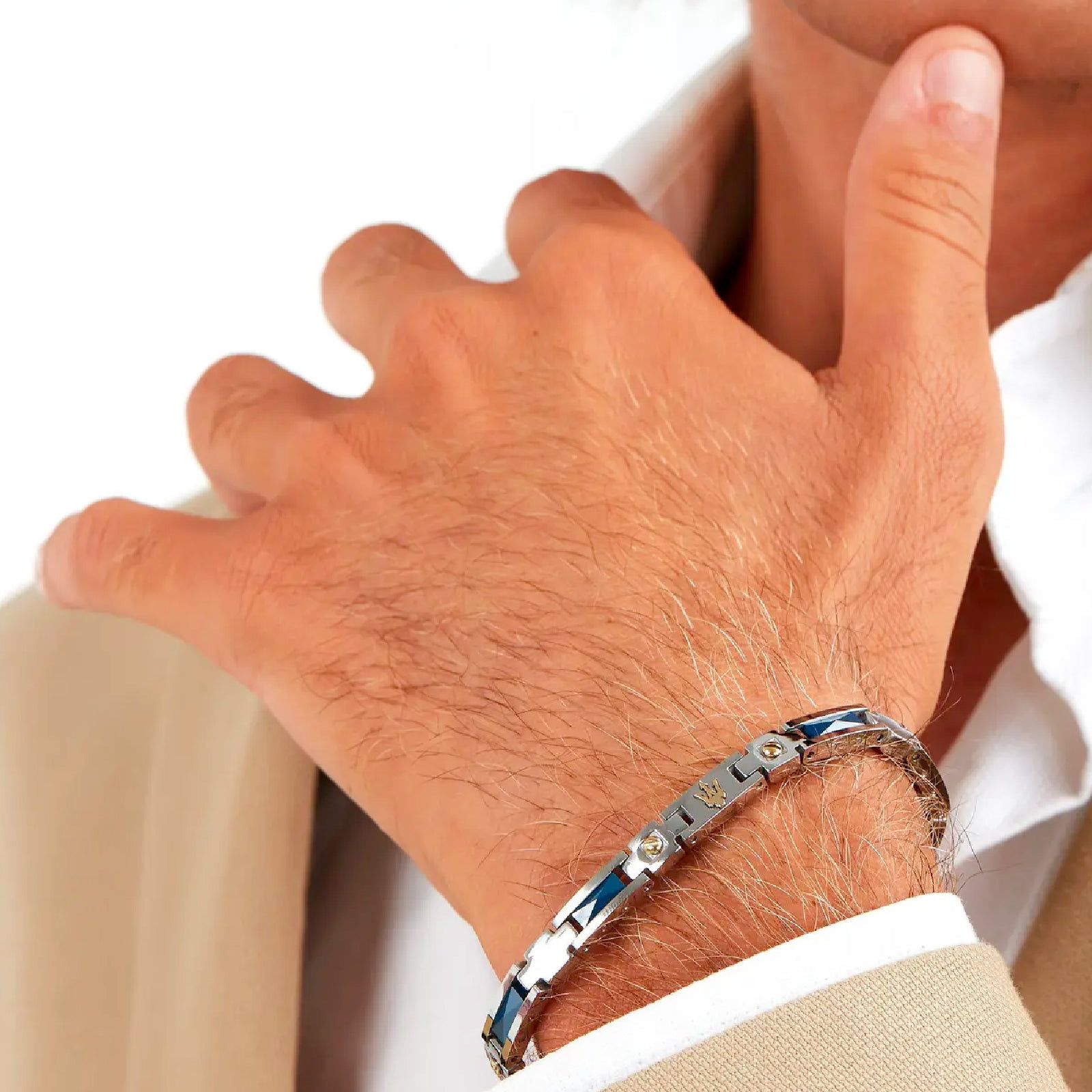 Bracciale Maserati da uomo JM423ATZ31-5