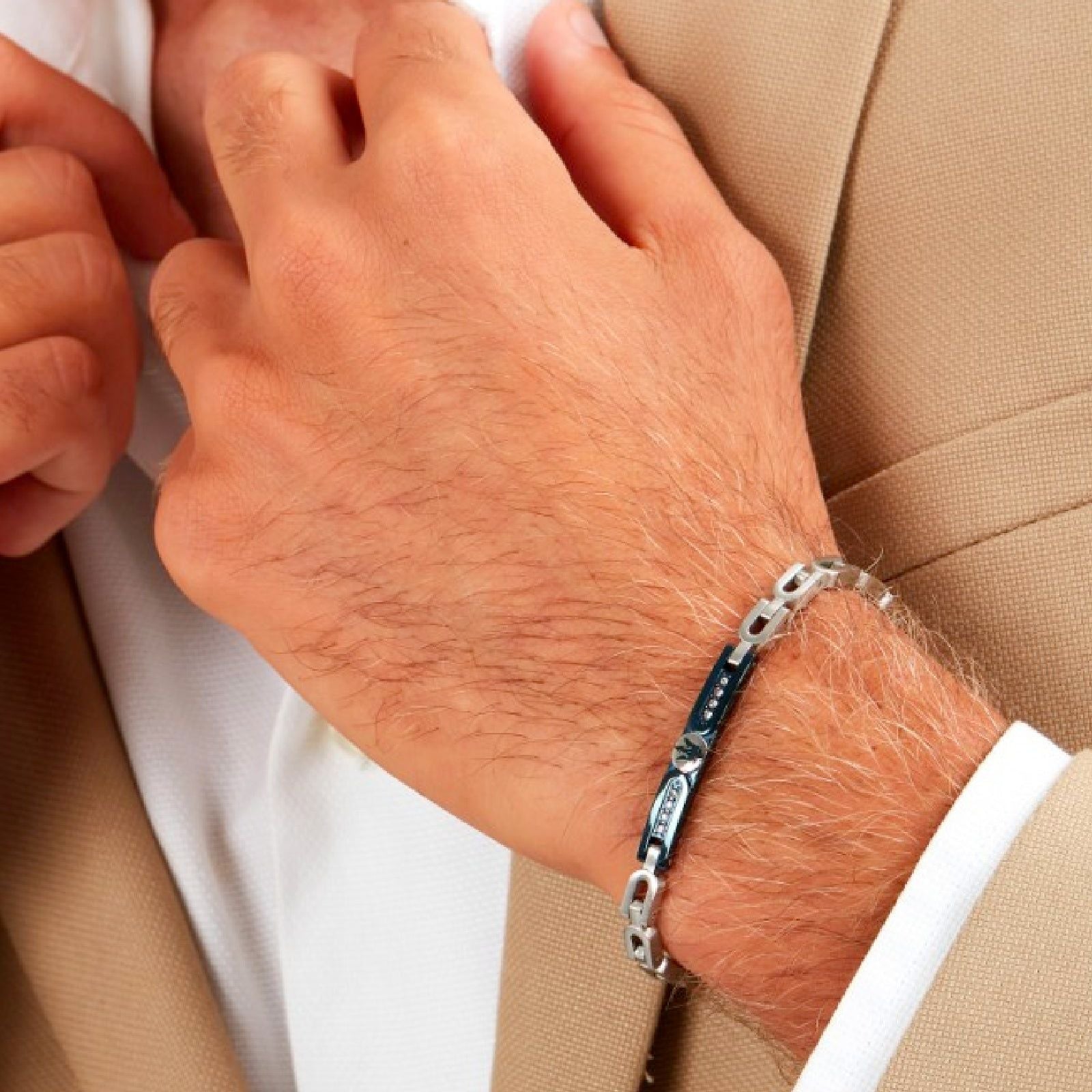Bracciale Maserati da uomo JM423AVD27-5