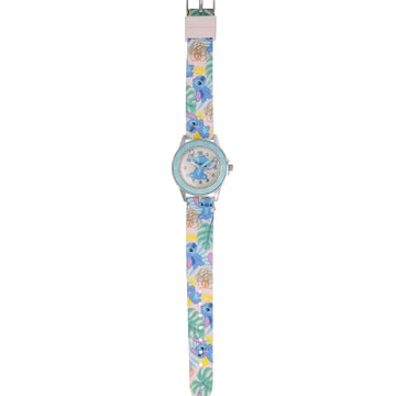 Orologio bimbi Disney Time Teacher Lilo e Stitch con silicone multicolor 33 mm LAS9011-1
