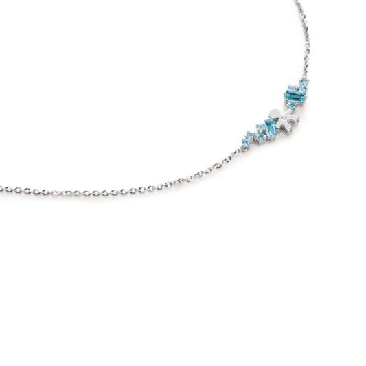 Collana leBebé Les Bonbons da donna in oro bianco LBB854-2