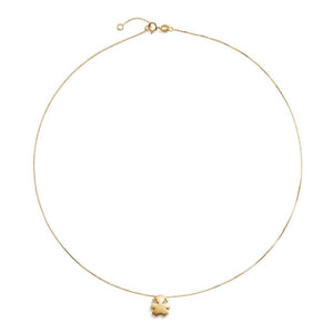 Collana girocollo leBebé I Tesorini da donna in oro giallo 18kt con catena e ciondolo a forma di bimba di misura 1 cm LBB919