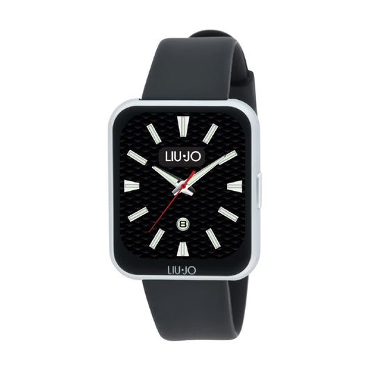 Smartwatch Liu Jo Voice Slim 2.0 cinturino in silicone nero MISURA UNICA
