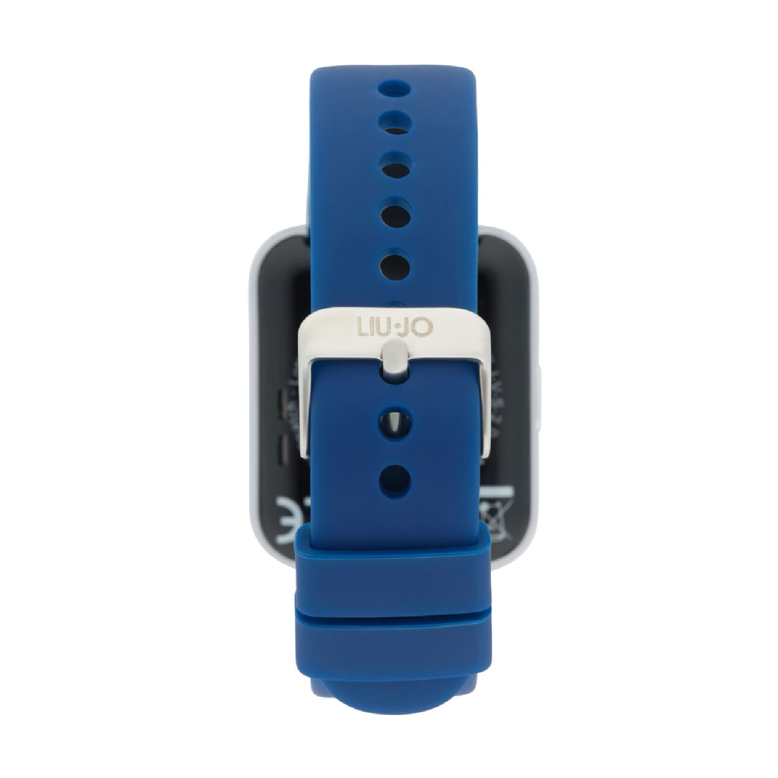 Smartwatch Liu Jo Voice Slim 2.0 in metallo e cinturino blu MISURA UNICA
