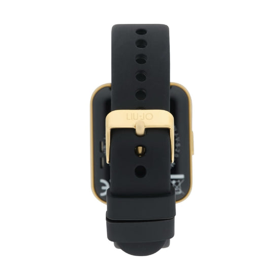 Smartwatch Liu Jo Voice Slim 2.0 dorato e cinturino nero MISURA UNICA