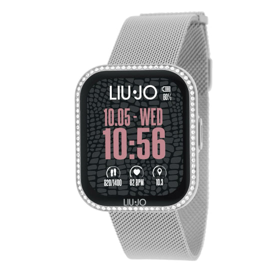 Smartwatch Liu Jo Mini Slim Luxury in acciaio con cristalli MISURA UNICA