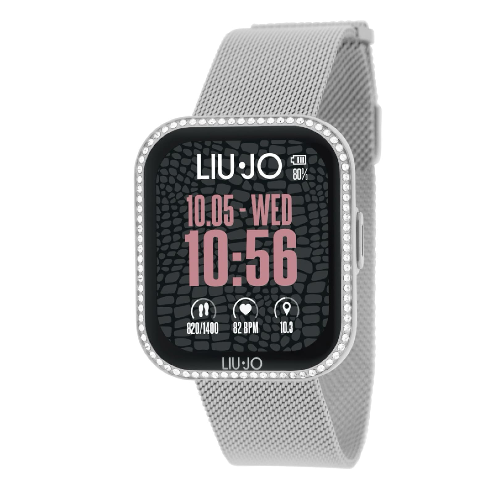 Smartwatch Liu Jo Mini Slim Luxury in acciaio con cristalli MISURA UNICA
