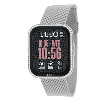 Smartwatch Liu Jo Mini Slim Luxury in acciaio con cristalli MISURA UNICA