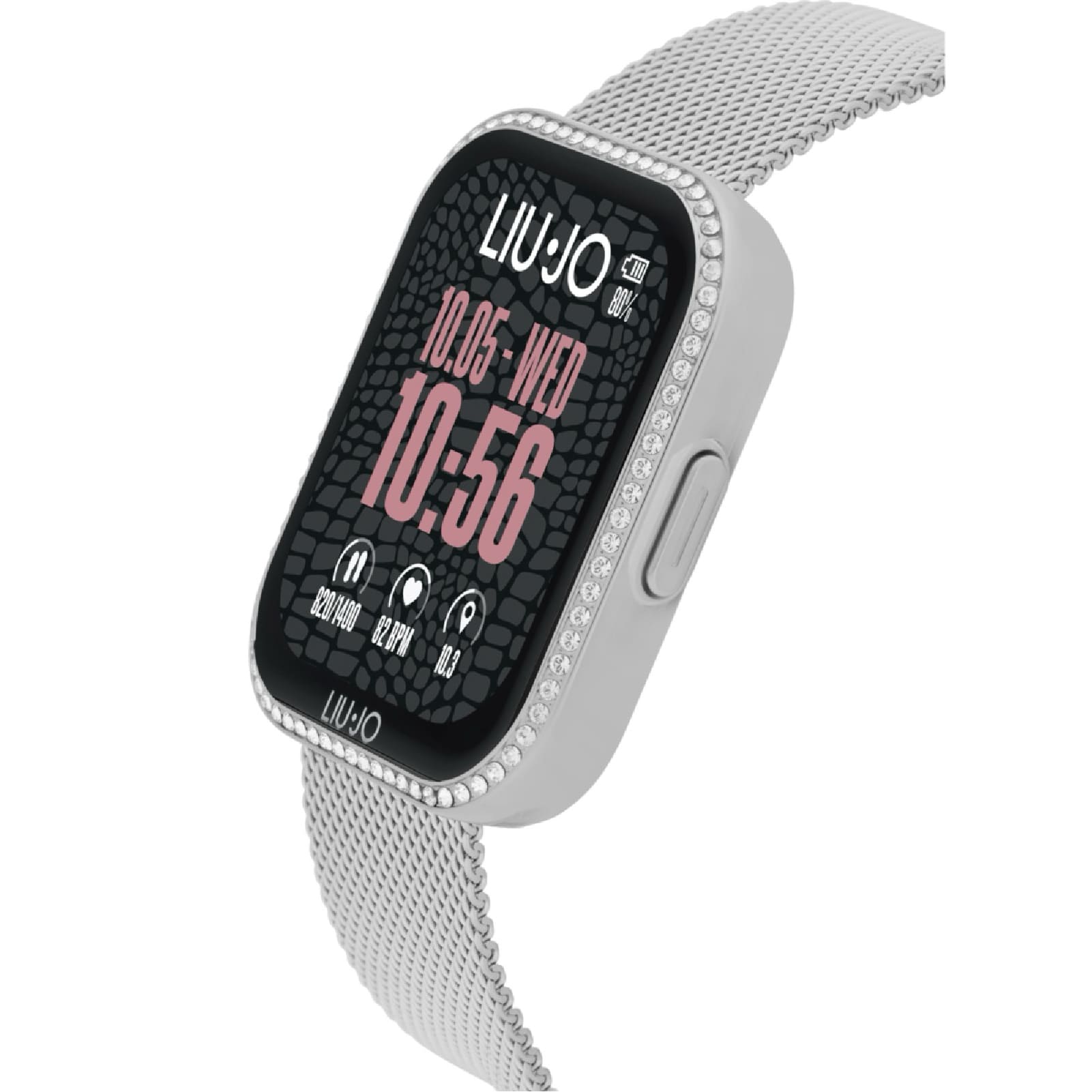 Smartwatch Liu Jo Mini Slim Luxury in acciaio con cristalli MISURA UNICA
