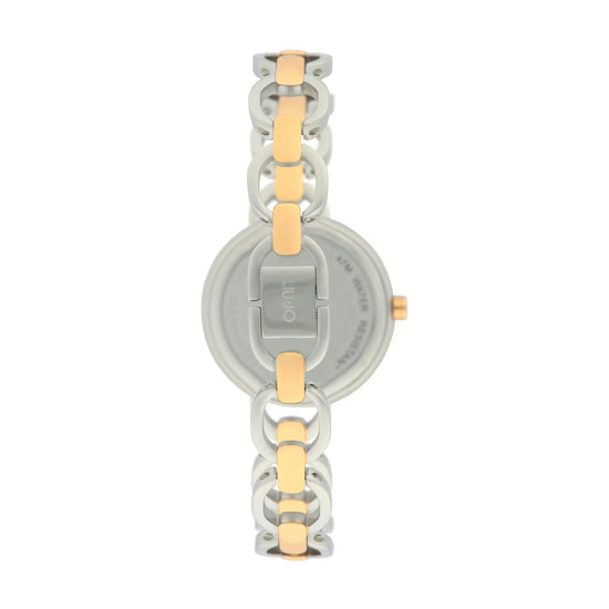 Orologio solo tempo Liu Jo acciaio bicolor cristalli e logo MISURA UNICA