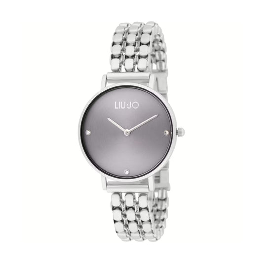 Orologio solo tempo Liu Jo in acciaio con quadrante grigio MISURA UNICA