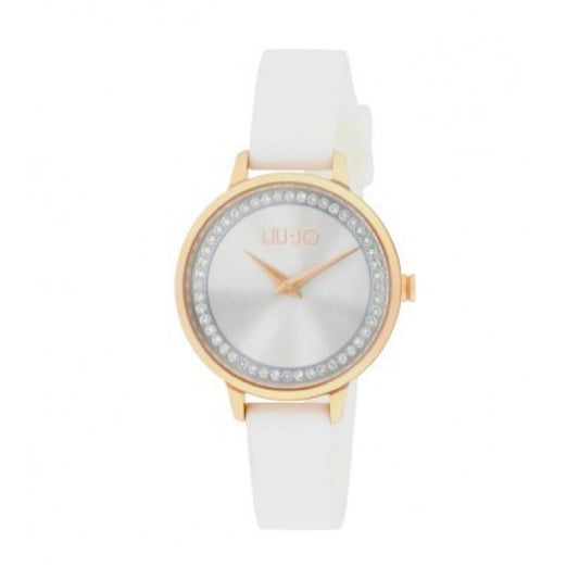 Orologio solo tempo donna Liu Jo in acciaio e silicone bianco MISURA UNICA