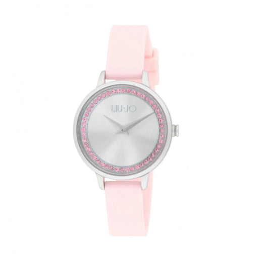 Orologio solo tempo donna Liu Jo in acciaio e silicone rosa MISURA UNICA