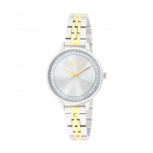 Orologio solo tempo donna Liu Jo acciaio bicolor con cristalli MISURA UNICA