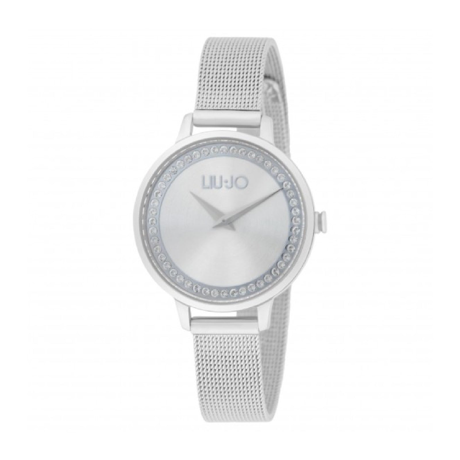 Orologio solo tempo donna Liu Jo acciaio mesh con cristalli MISURA UNICA