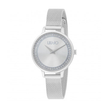 Orologio solo tempo donna Liu Jo acciaio mesh con cristalli MISURA UNICA