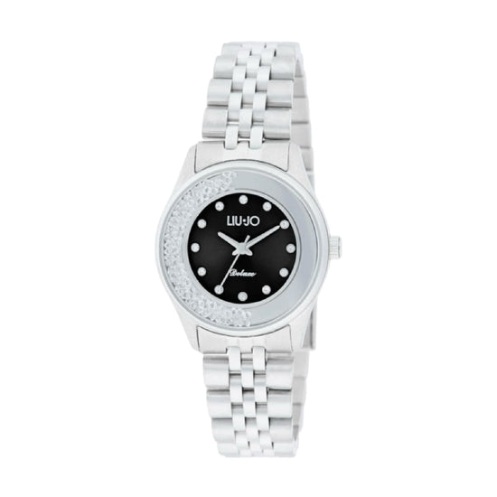 Orologio Liu Jo Dancing Elvy in acciaio quadrante nero MISURA UNICA