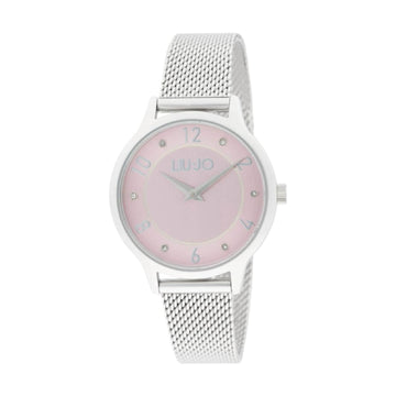 Orologio Liu Jo Casual Aura Lux quadrante rosa maglia Milano MISURA UNICA