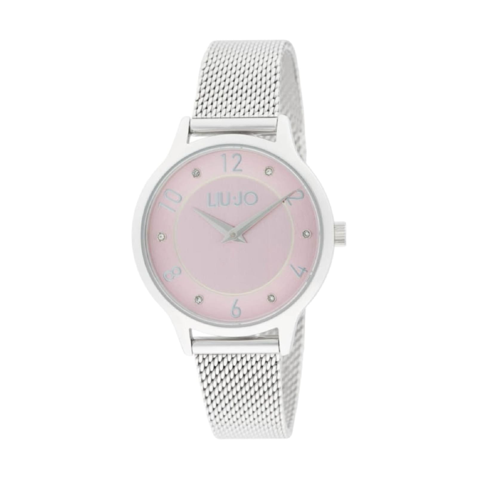 Orologio Liu Jo Casual Aura Lux quadrante rosa maglia Milano MISURA UNICA