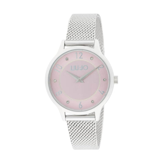 Orologio Liu Jo Casual Aura Lux quadrante rosa maglia Milano MISURA UNICA