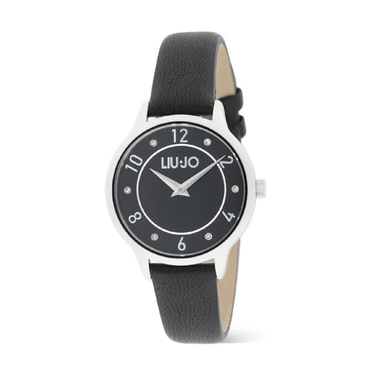 Orologio Liu Jo Casual Aura Lux colore nero cinturino pelle MISURA UNICA