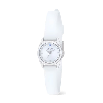 Orologio solo tempo Liu Jo Lively cinturino silicone bianco MISURA UNICA