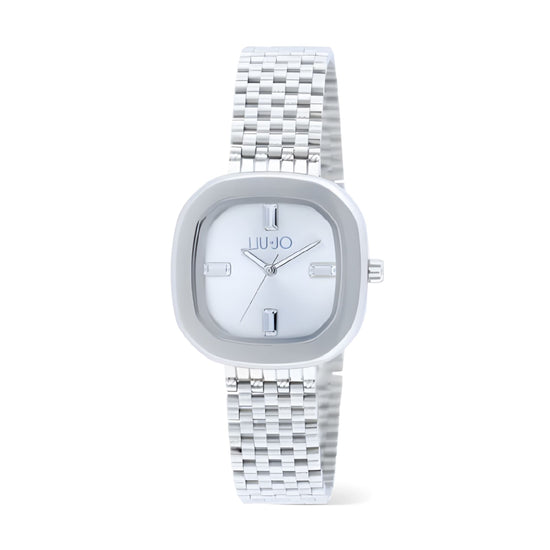Orologio Liu Jo Elison al quarzo quadrante cristalli bianchi MISURA UNICA