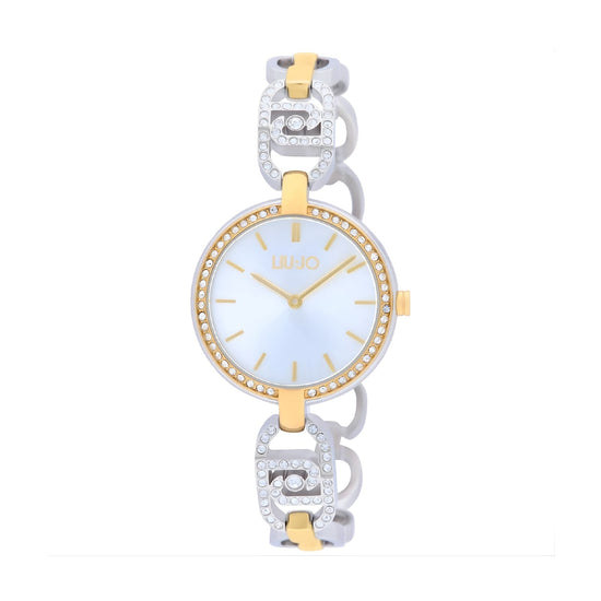 Orologio solo tempo Liu Jo Identity Glare cassa oro e zirconi MISURA UNICA