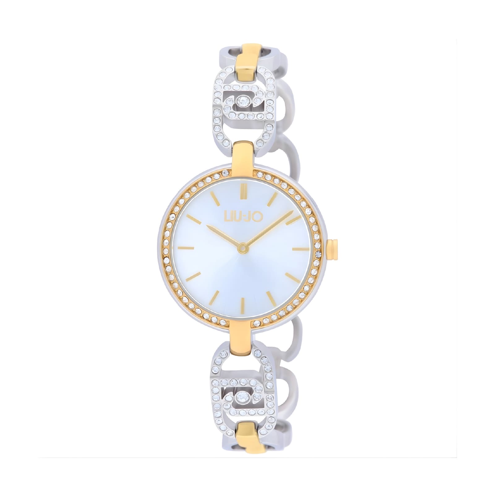 Orologio solo tempo Liu Jo Identity Glare cassa oro e zirconi MISURA UNICA