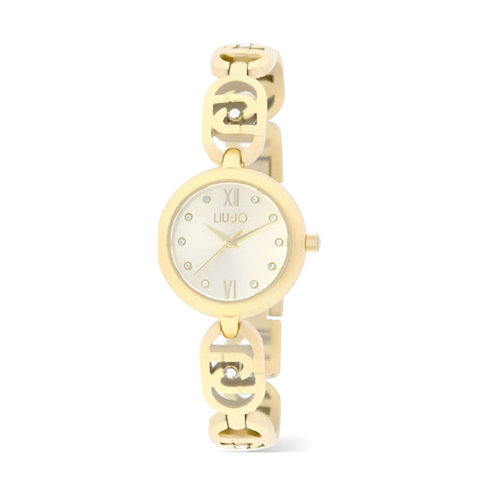 Orologio solo tempo Liu Jo Identity cassa e bracciale dorato MISURA UNICA