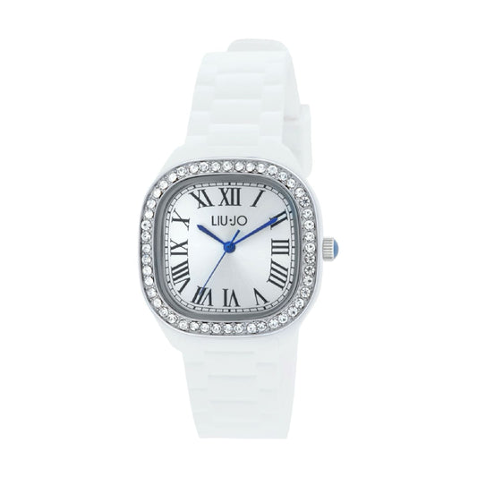 Orologio solo tempo Liu Jo in acciaio e silicone bianco donna MISURA UNICA