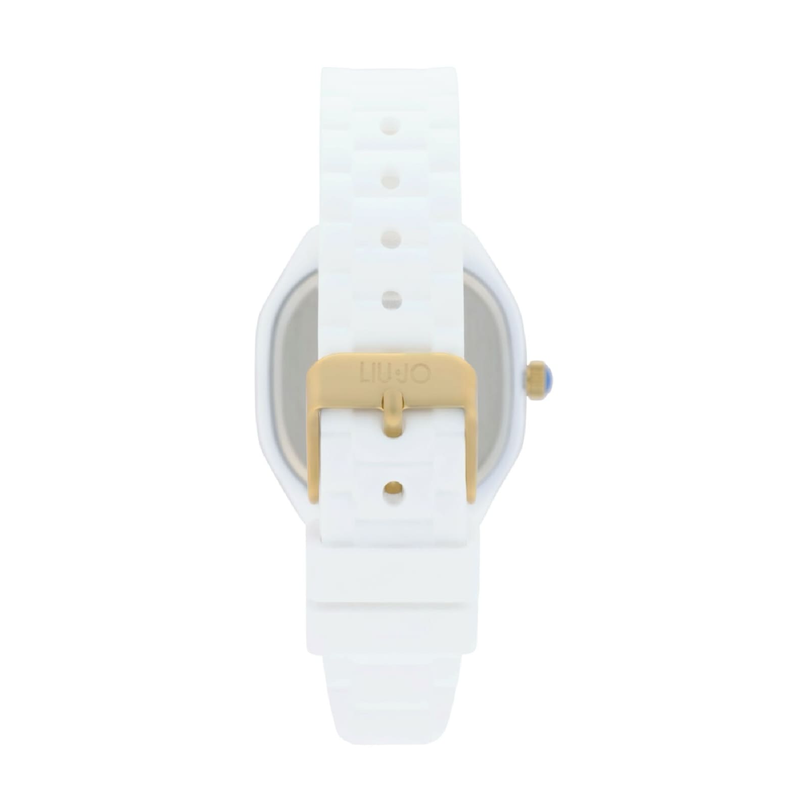 Orologio solo tempo Liu Jo silicone bianco e dettagli dorati MISURA UNICA
