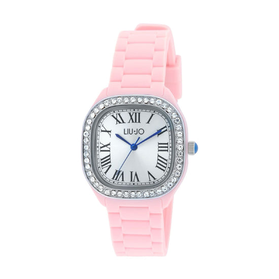 Orologio solo tempo Liu Jo in acciaio e silicone rosa da donna MISURA UNICA