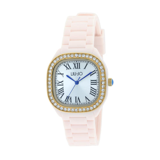 Orologio solo tempo Liu Jo in acciaio e silicone rosa chiaro MISURA UNICA