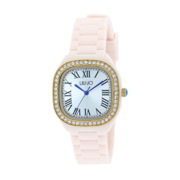 Orologio solo tempo Liu Jo in acciaio e silicone rosa chiaro MISURA UNICA