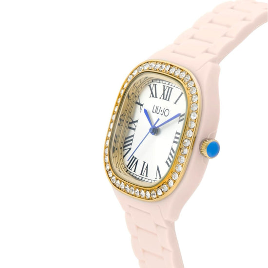 Orologio solo tempo Liu Jo in acciaio e silicone rosa chiaro MISURA UNICA