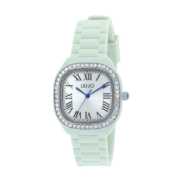 Orologio solo tempo Liu Jo in acciaio e silicone verde chiaro MISURA UNICA