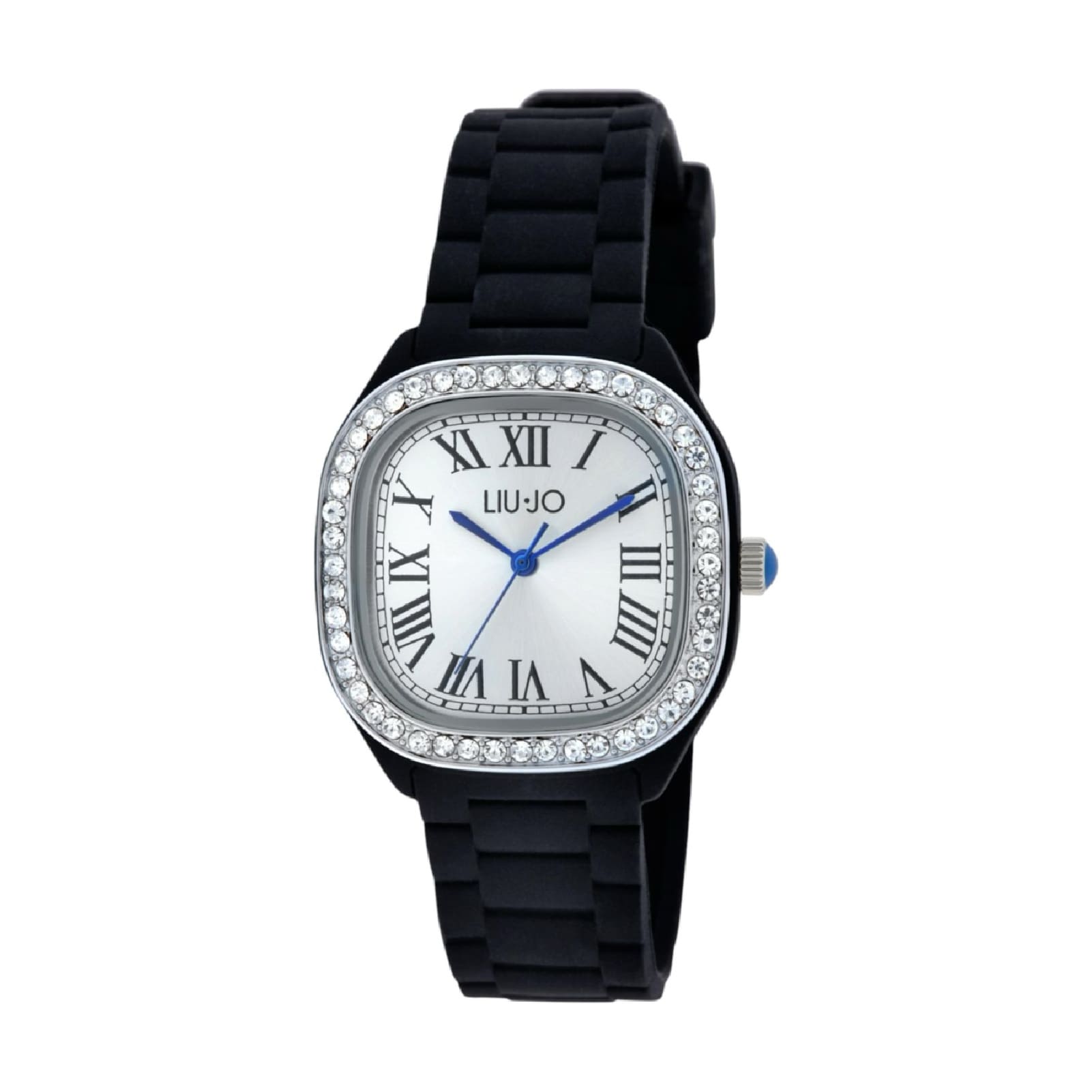 Orologio solo tempo Liu Jo in acciaio e silicone nero da donna MISURA UNICA