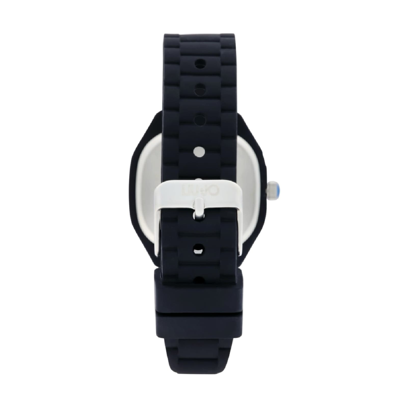 Orologio solo tempo Liu Jo in acciaio e silicone nero da donna MISURA UNICA