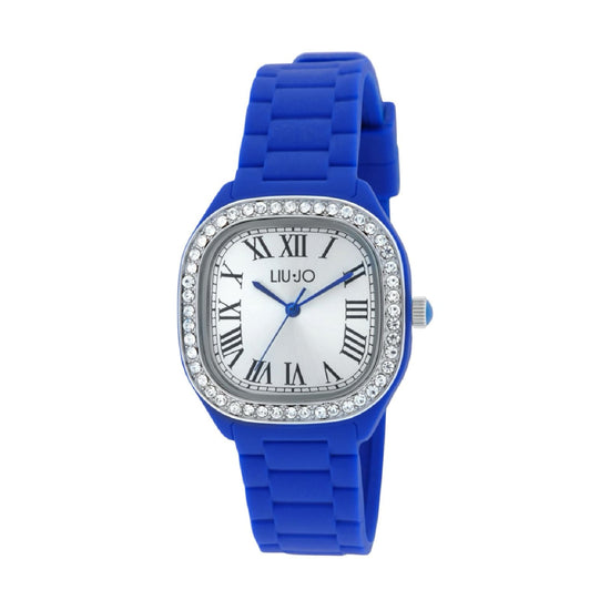 Orologio solo tempo Liu Jo in acciaio e silicone blu da donna MISURA UNICA