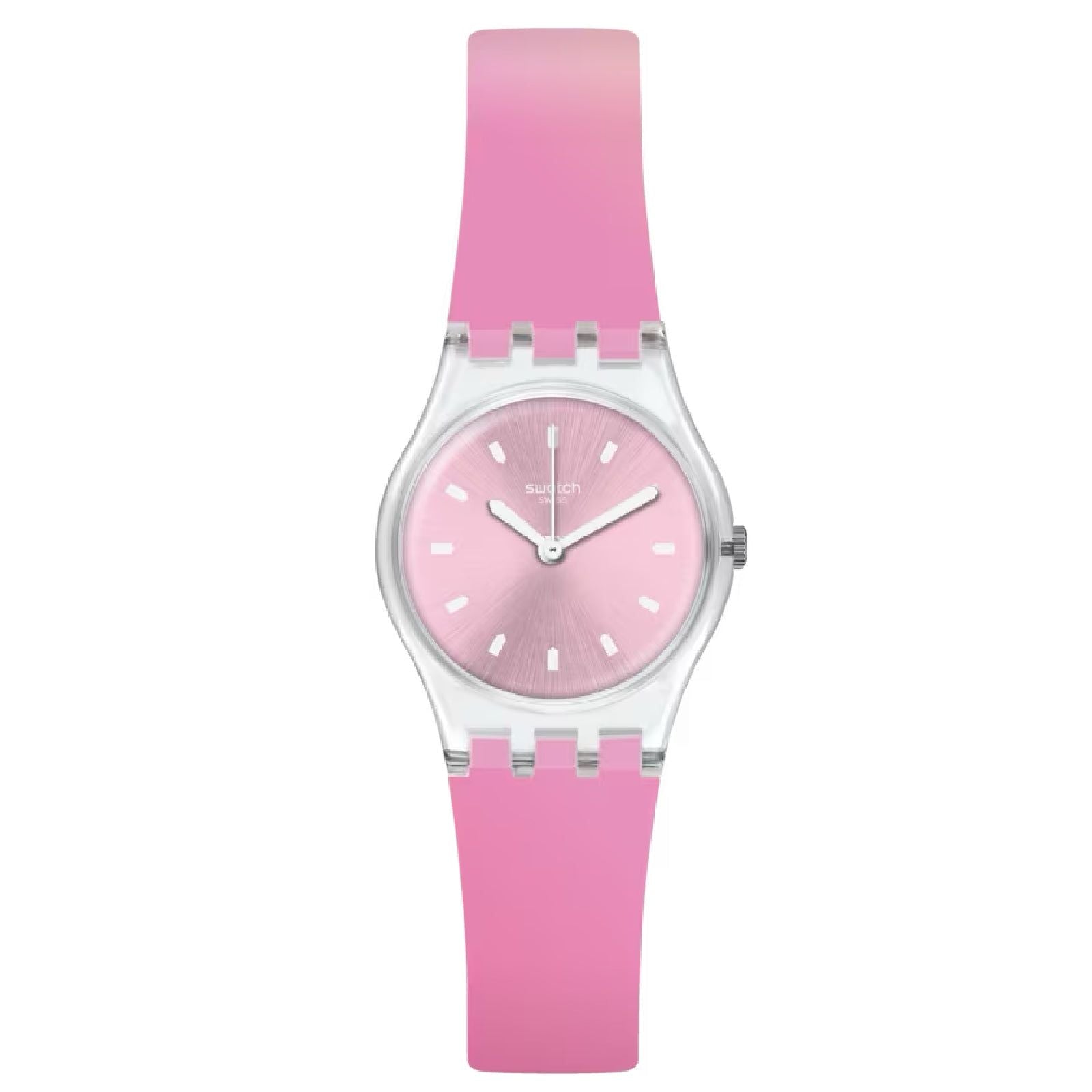 Orologio donna Swatch Deep Wonder in plastica e silicone rosa e gialli 25 mm LK380-1