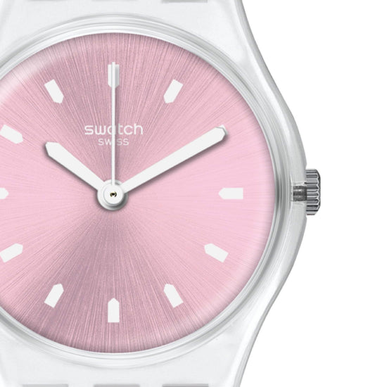Orologio donna Swatch Deep Wonder in plastica e silicone rosa e gialli 25 mm LK380-3