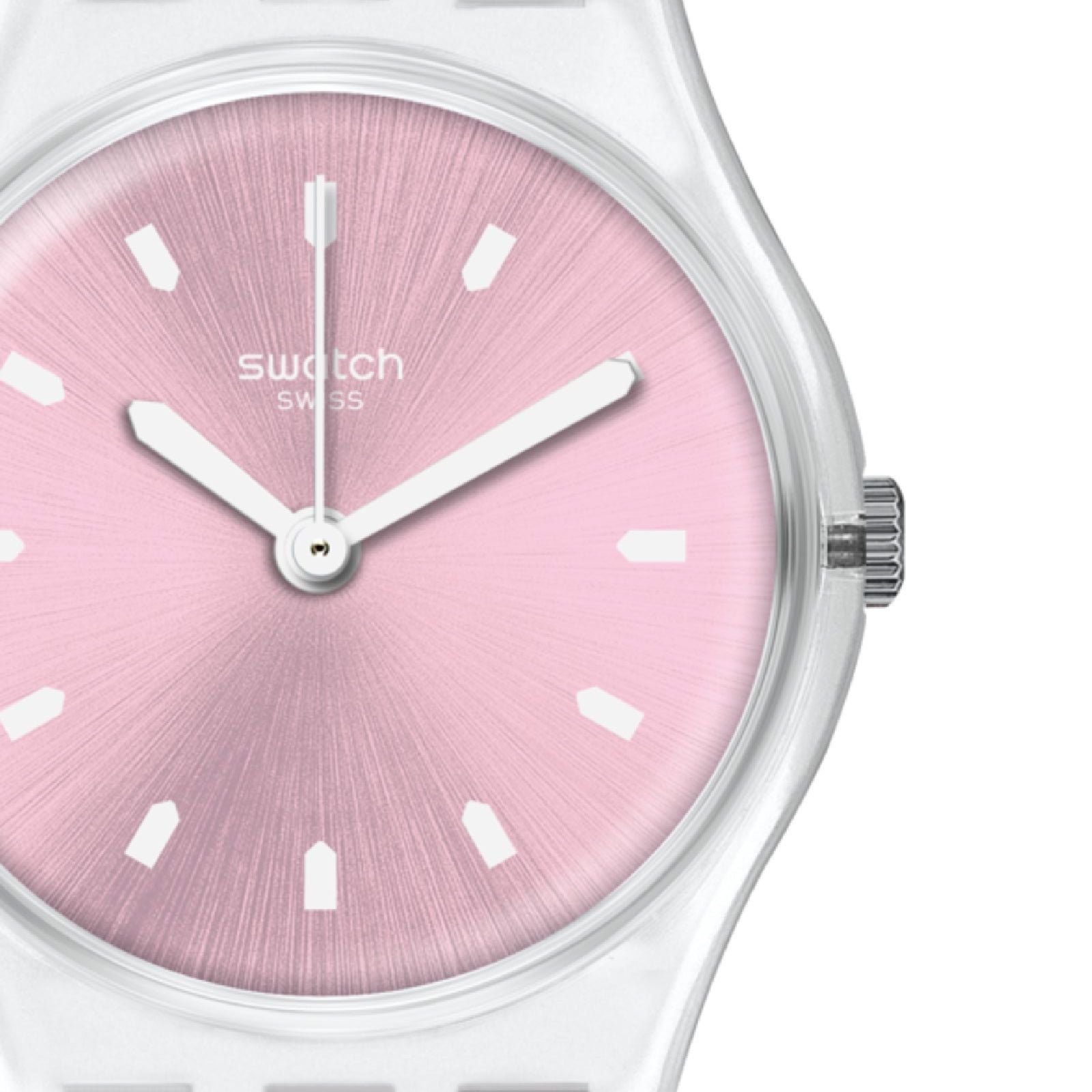 Orologio donna Swatch Deep Wonder in plastica e silicone rosa e gialli 25 mm LK380-3