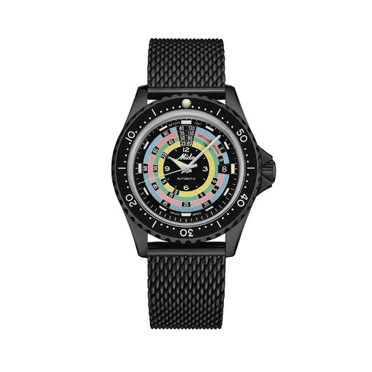 Orologio Mido in acciaio inossidabile con rivestimento PVD nero M.0268073305100