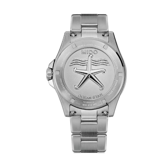 Orologio Mido Ocean Star 200 in acciaio quadrante blu MISURA UNICA