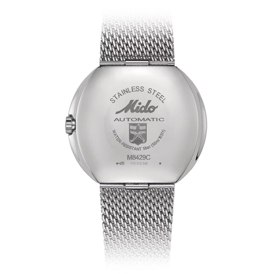 Orologio automatico Mido acciaio con quadrante effetto pixel MISURA UNICA