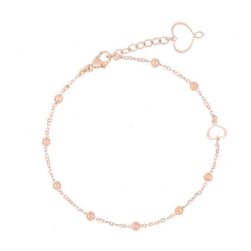 Bracciale Maman et Sophie in argento rosÃ© con pallini M.BRPPTAL
