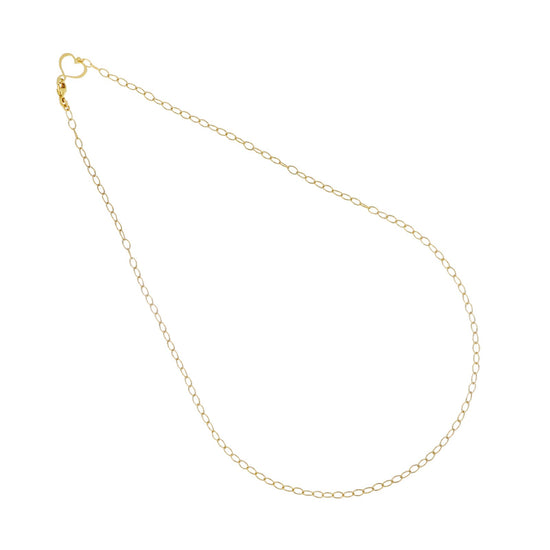 Collana catena Maman et Sophie in argento pvd oro regolabile MISURA UNICA