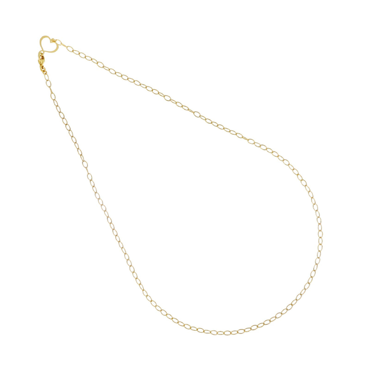 Collana catena Maman et Sophie in argento pvd oro regolabile MISURA UNICA