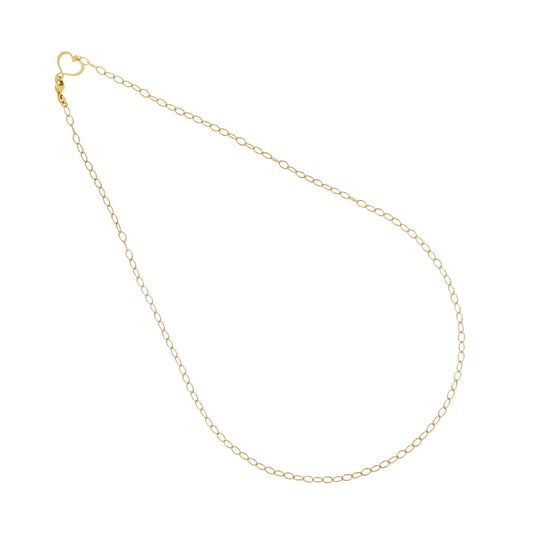 Collana catena Maman et Sophie in argento pvd oro regolabile MISURA UNICA